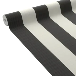 KARL LAGERFELD Papier peint intissé STRIPES noir - 4MURS