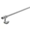 Kit barre à rideau vitrage WINDOROD blanc 0,9 cm de 90,0 à 130 cm