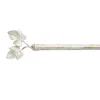 Kit barre à rideaux BOURGOGNE blanc / doré 1,9 cm 200 cm - 4MURS