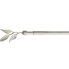 Kit barre à rideaux ELEGANCE blanc / doré 1,9 cm de 165,0 à 310 cm