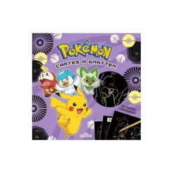 Kit création CARTES A GRATTER POKEMON violet - 4MURS