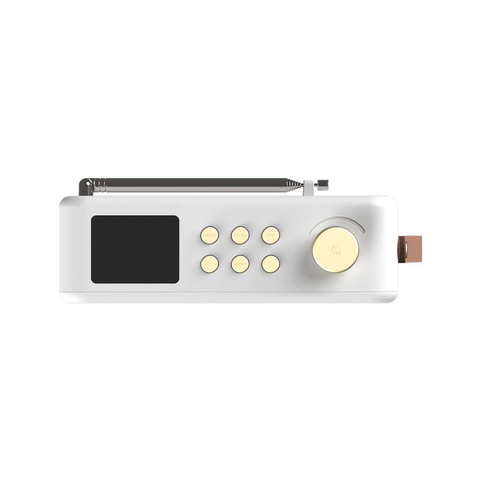 KREAFUNK Enceinte ATUNE coloris blanc - 4MURS