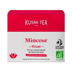 KUSMI TEA Thé vert en sachet RITUEL MINCEUR BIO - 4MURS