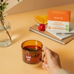 KUSMI TEA Thé vert en sachet RITUEL DEFENSES IMMUNITAIRES BIO - 4MURS