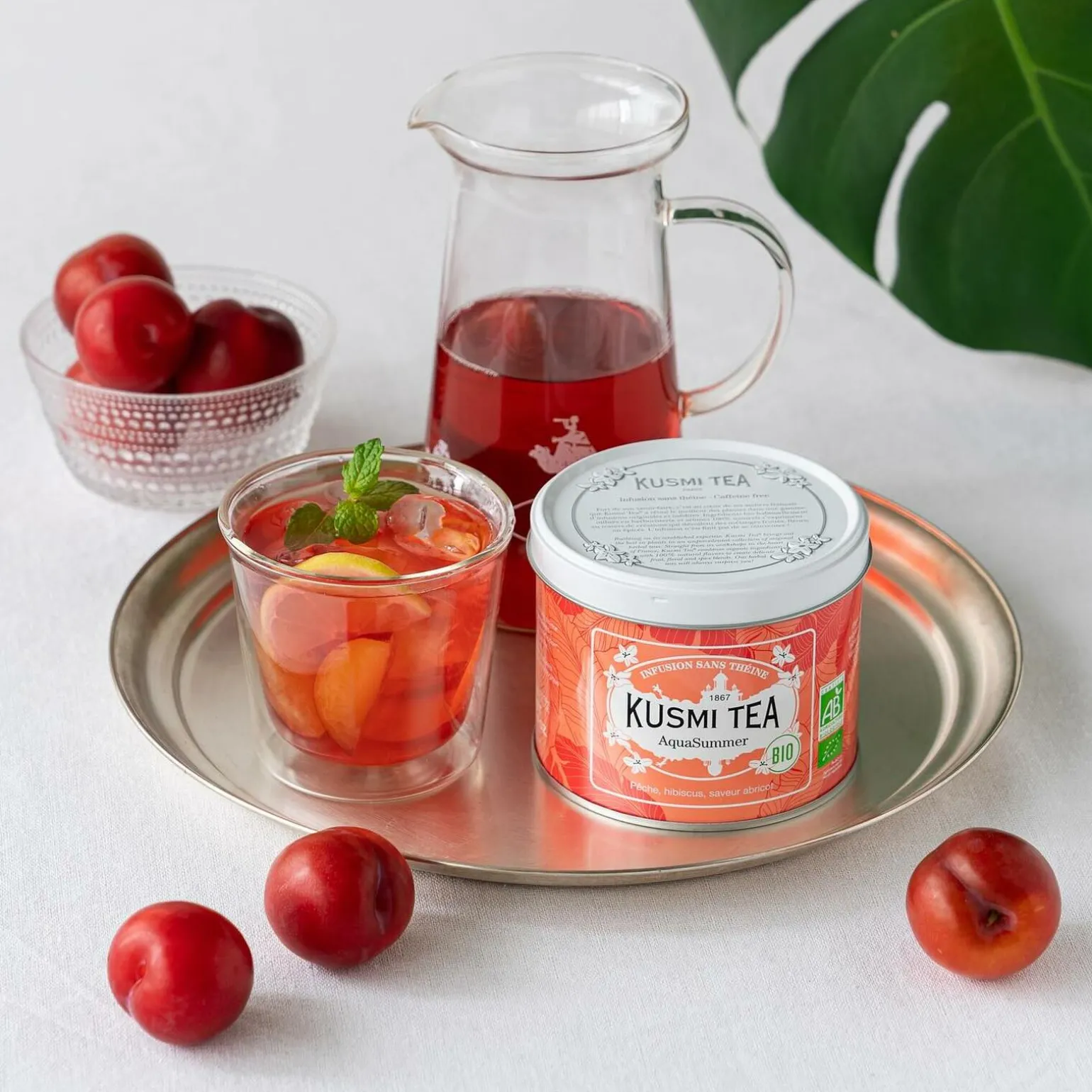 KUSMI TEA Tisane AQUASUMMER BIO - 4MURS