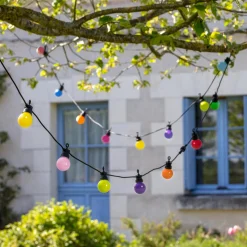 LA CASE DE COUSIN PAUL Guirlande lumineuse GUINGUETTE BAHIA multicolore