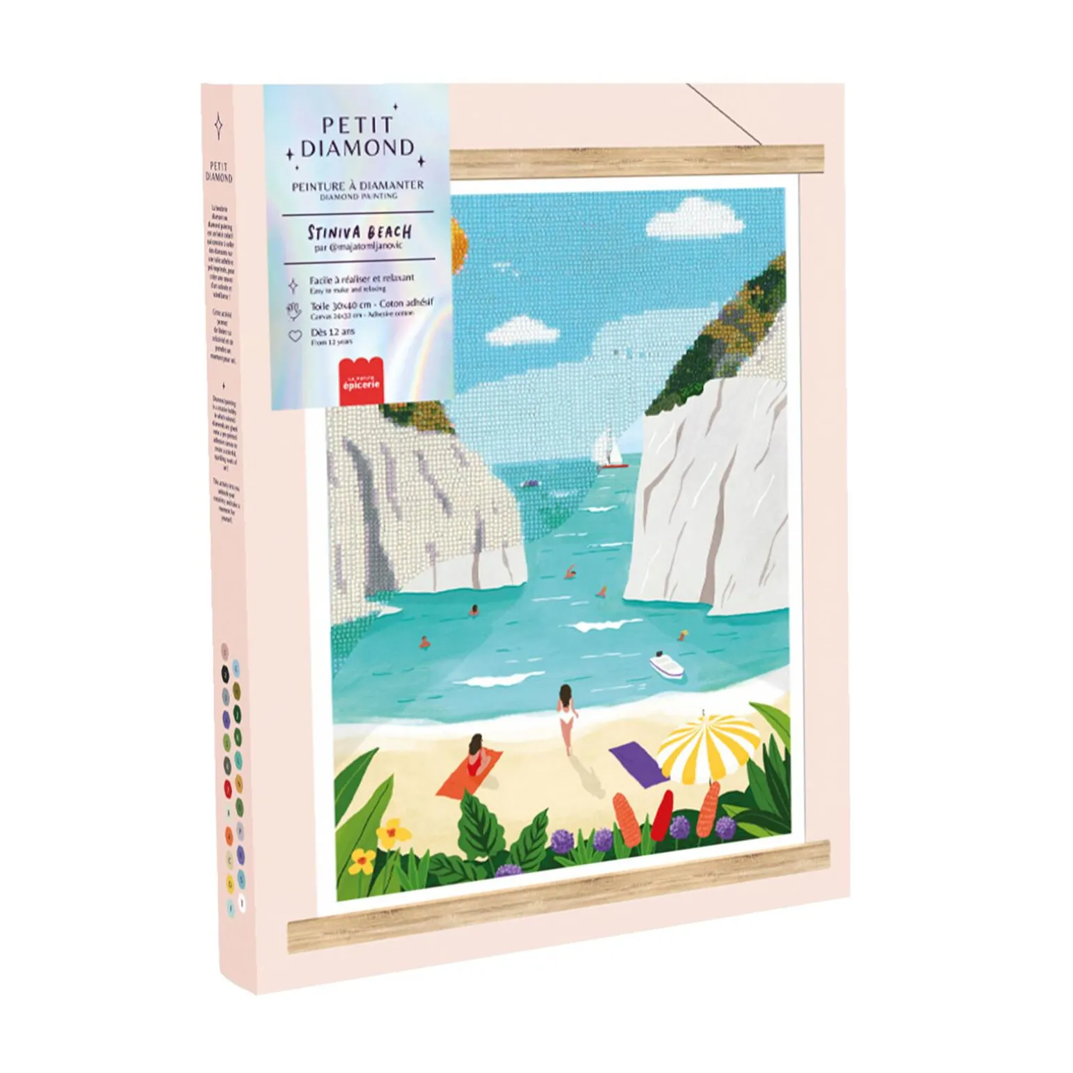 La Petite Epicerie Diamond painting STINIVA BEACH - 4MURS