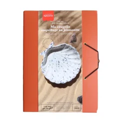La Petite Epicerie Kit création MA COUPELLE COQUILLAGE EN JESMONITE