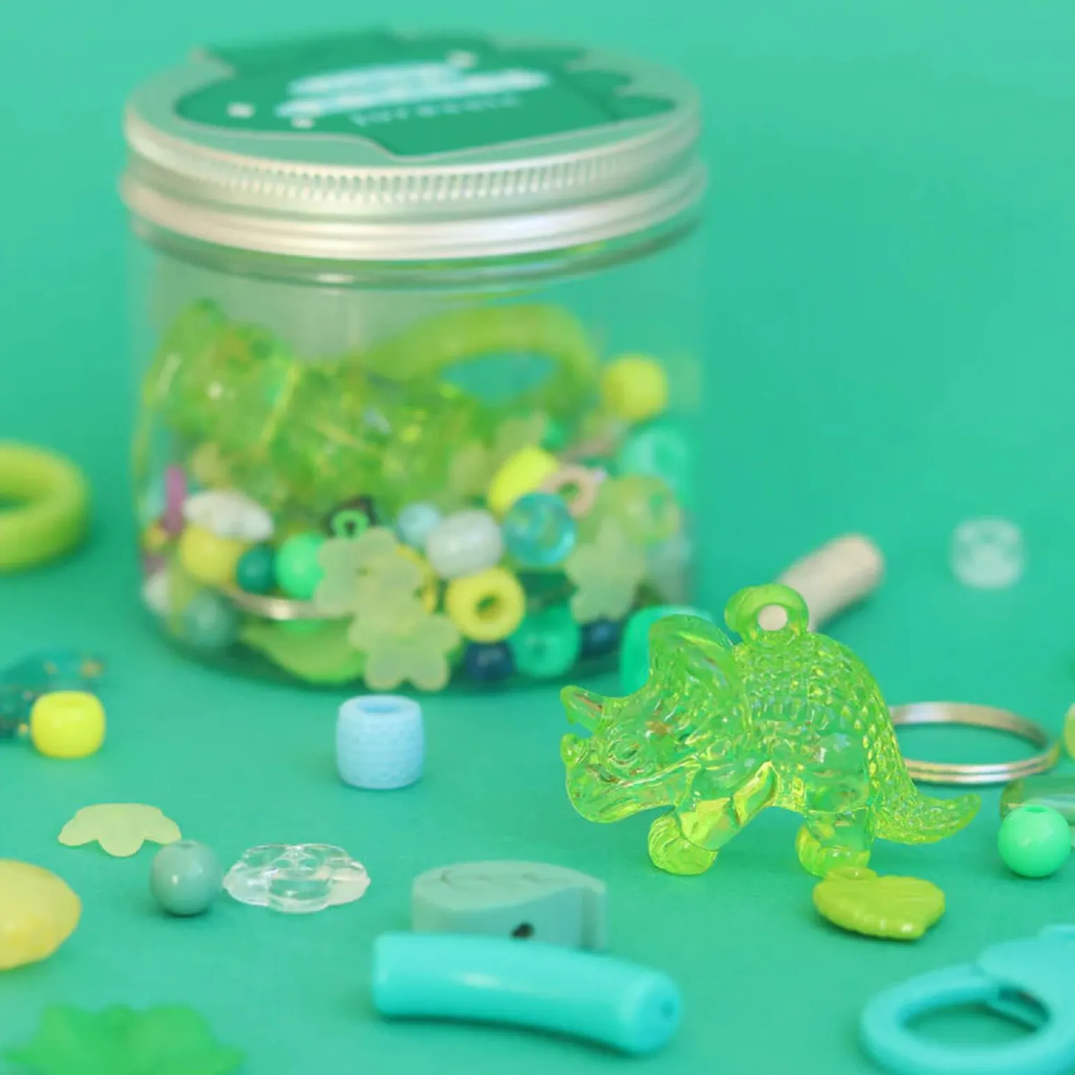 La Petite Epicerie Kit création MIX DE PERLES JURASSIC - 4MURS