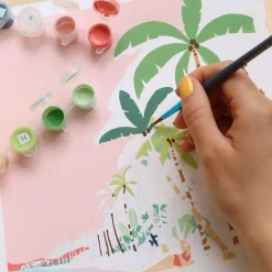 La Petite Epicerie Peinture par numéros BORA-BORA - 4MURS