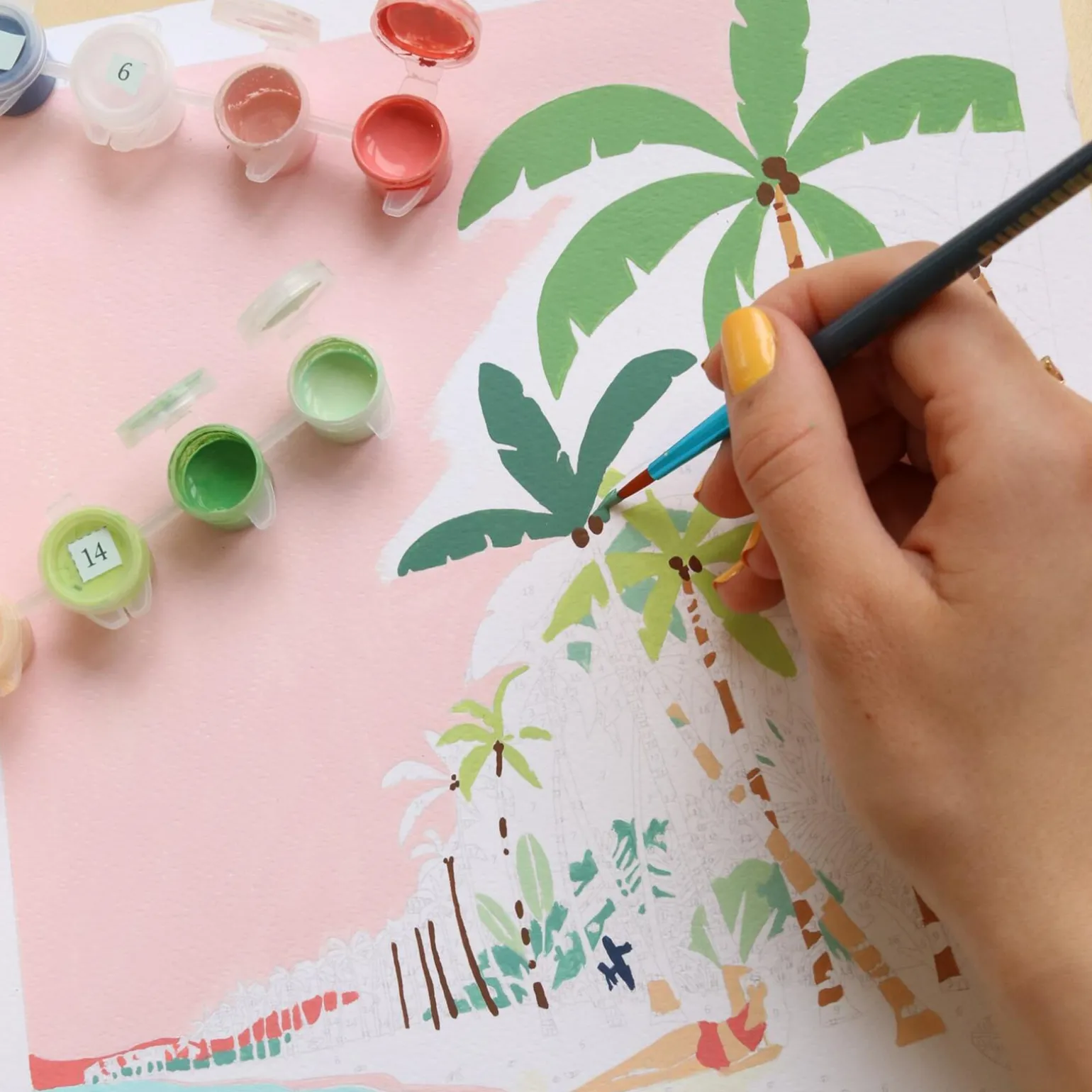 La Petite Epicerie Peinture par numéros BORA-BORA - 4MURS