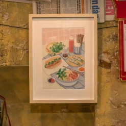 La Petite Epicerie Peinture par numéros VIETNAMESE FOOD - 4MURS
