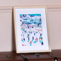 La Petite Epicerie Peinture par numéros SKIING AMONG MONTAINS - 4MURS