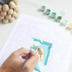 La Petite Epicerie Peinture par numéros DAYDREAMING - 4MURS