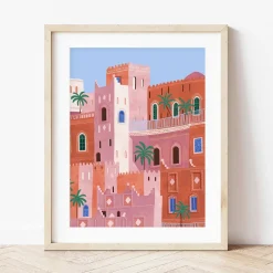 La Petite Epicerie Peinture par numéros SUNSET IN MOROCCO - 4MURS