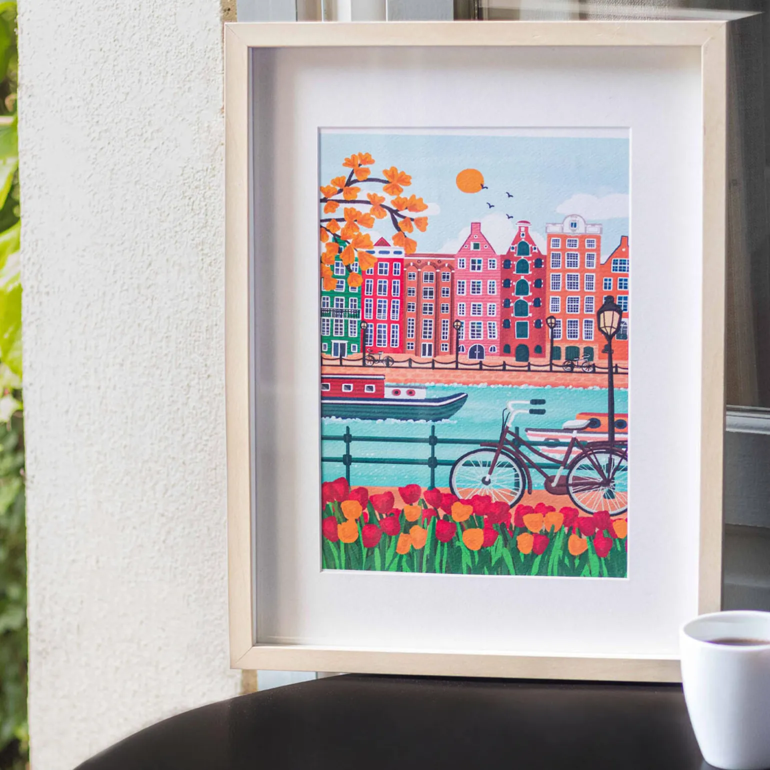 La Petite Epicerie Peinture par numéros AMSTERDAM - 4MURS