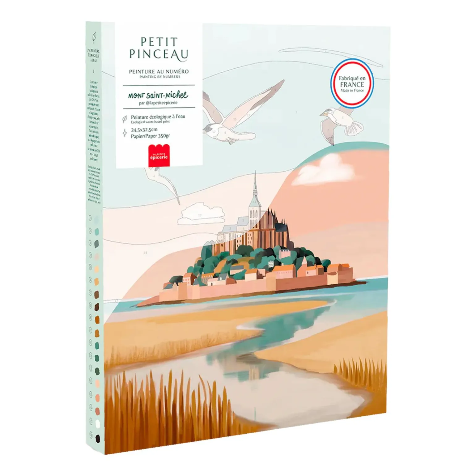 La Petite Epicerie Peinture par numéros MONT SAINT-MICHEL - 4MURS