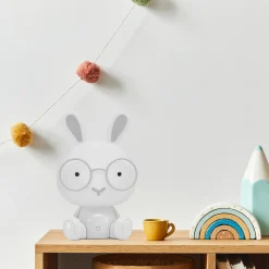 Lampe à poser BUNNY coloris blanc 30,5 x 19 cm - 4MURS