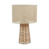Lampe à poser DANA coloris rotin 39 x 25,5 cm - 4MURS