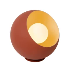 Lampe à poser DOREDOS coloris orange 20 x 20 cm - 4MURS