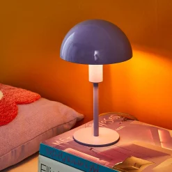 Lampe à poser ELLEN coloris ultra parme 25 x 16 cm - 4MURS