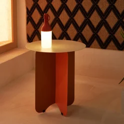 Lampe à poser ELO BABY coloris terracotta 20 x 7 cm - 4MURS