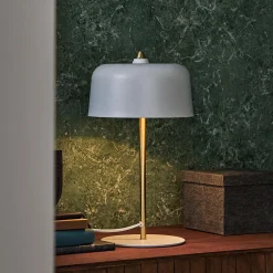 Lampe à poser ERNEST coloris blanc 37 x 20 cm - 4MURS
