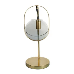 Lampe à poser EUGÉNIE coloris or 35 x 15,5 cm - 4MURS