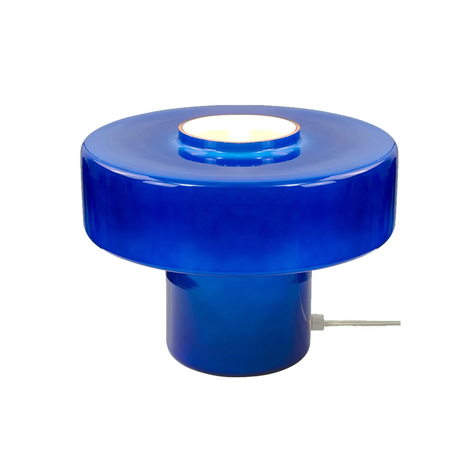 Lampe à poser FOZA coloris bleu 19 x 25 cm - 4MURS