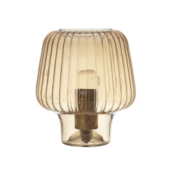 Lampe à poser HOLEO coloris ambre 21 x 18 cm - 4MURS