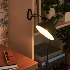 Lampe à poser MOYS coloris vert 32,5 x 13 cm - 4MURS