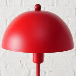 Lampe à poser PETUNIA coloris rouge 41 x 18 cm - 4MURS