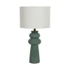 Lampe à poser REINA coloris vert de gris 41 x 23 cm - 4MURS