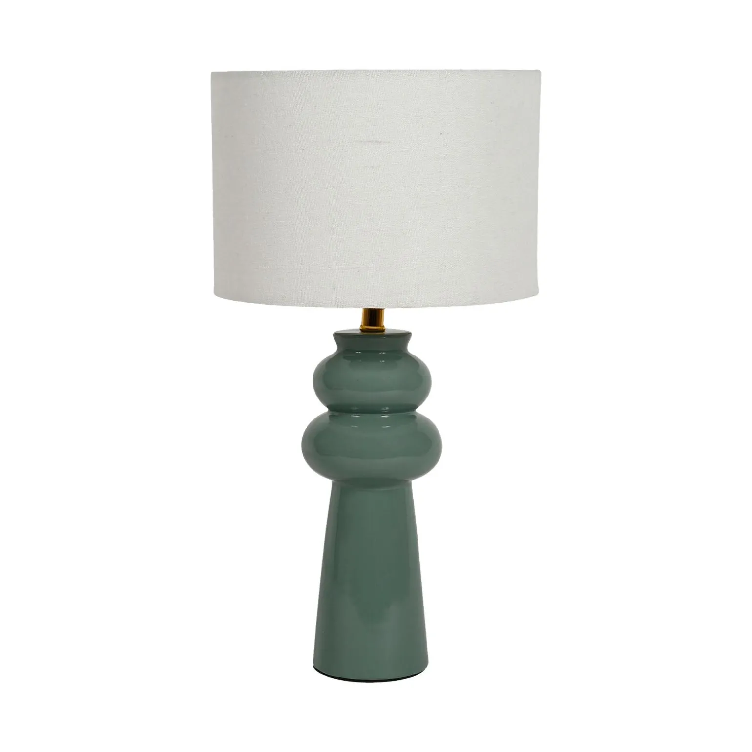 Lampe à poser REINA coloris vert de gris 41 x 23 cm - 4MURS