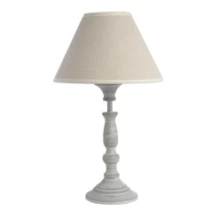 Lampe à poser ROMANCE coloris écru 33,5 x 20 cm - 4MURS