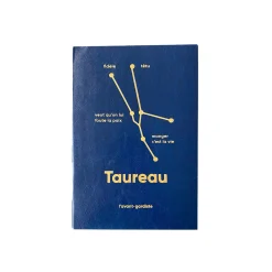 L'AVANT GARDISTE Carnet ASTRO TAUREAU coloris bleu - 4MURS