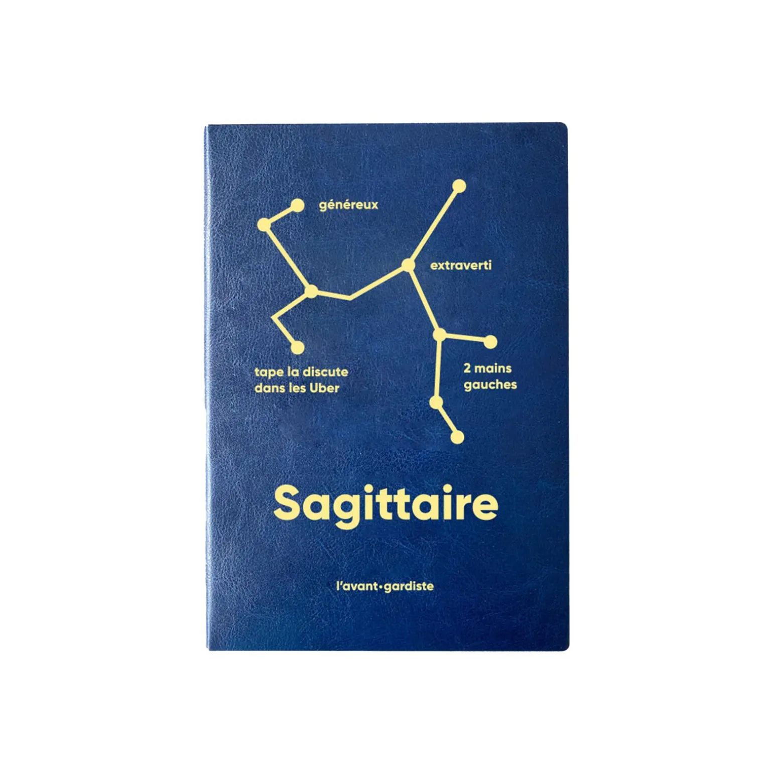 L'AVANT GARDISTE Carnet ASTRO SAGITTAIRE coloris bleu - 4MURS
