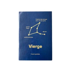 L'AVANT GARDISTE Carnet ASTRO VIERGE coloris bleu - 4MURS