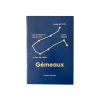 L'AVANT GARDISTE Carnet ASTRO GÉMEAUX coloris bleu - 4MURS