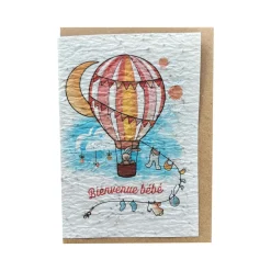 LES CARTES DE LULU Carte BIENVENUE BÉBÉ coloris multicolore - 4MURS