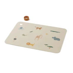 LIEWOOD Set de table SAFARI coloris beige - 4MURS