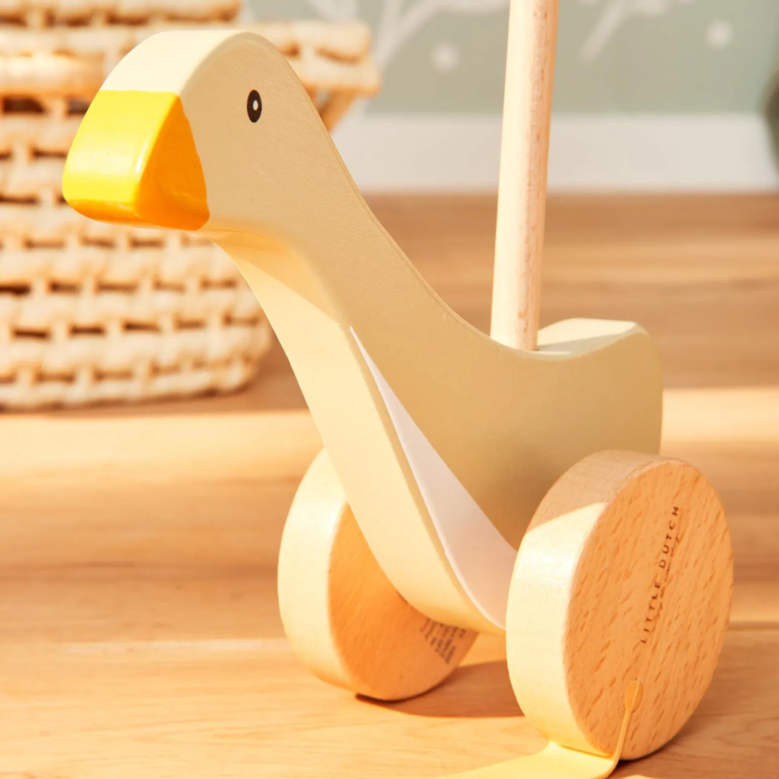 Little Dutch Jeu d'éveil BÂTON POUSSOIR LITTLE GOOSE - 4MURS