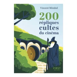 Livre arts 200 RÉPLIQUES CULTES DU CINÉMA - 4MURS