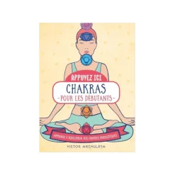 Livre bien-être CHAKRAS POUR LES DÉBUTANTS - 4MURS
