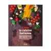 Livre culinaire I LOVE LA CUISINE ITALIENNE - 4MURS