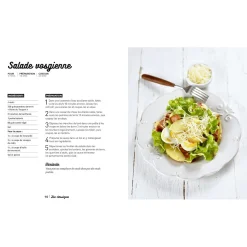 Livre culinaire I LOVE SALADES - 4MURS