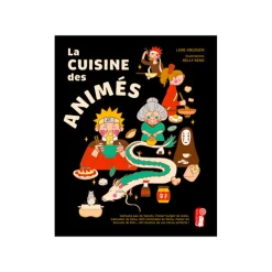 Livre culinaire LA CUISINE DES ANIMÉS - 4MURS