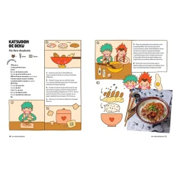 Livre culinaire LA CUISINE DES ANIMÉS - 4MURS