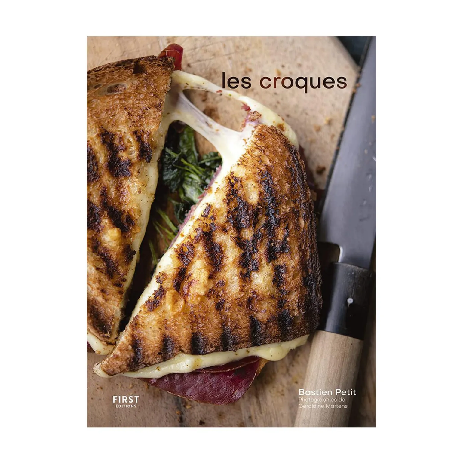 Livre culinaire LES CROQUES - 4MURS
