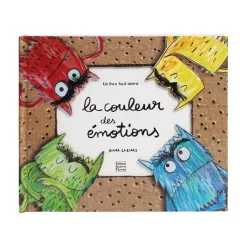 Livre enfant LA COULEUR DES ÉMOTIONS - 4MURS